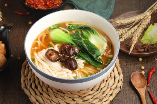 冬菇青菜粉