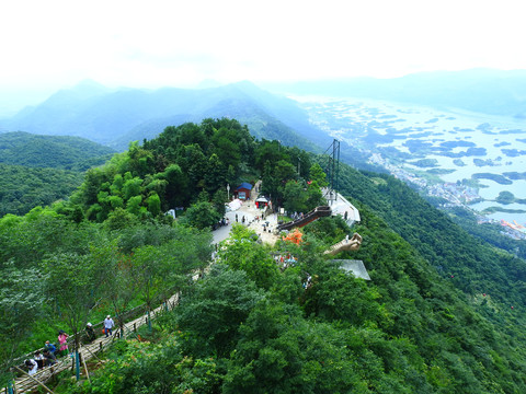 天空之城悬崖秋千鸟瞰