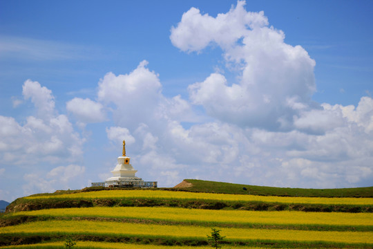 甘南州自然美景