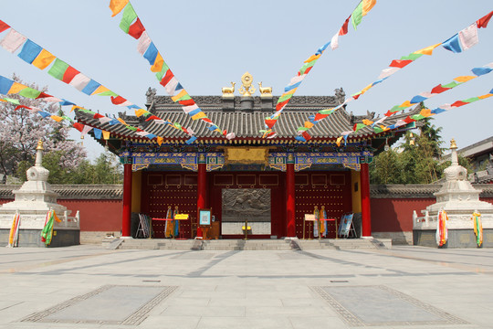 西安广仁寺山门