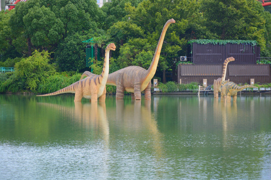 常州恐龙园景观
