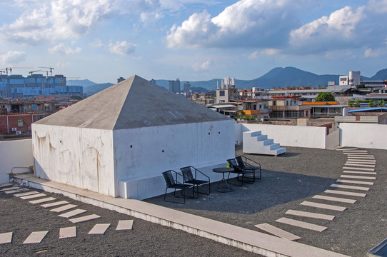 屋顶天台空间