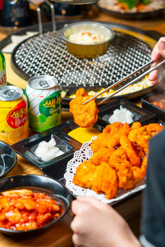 韩国炸鸡