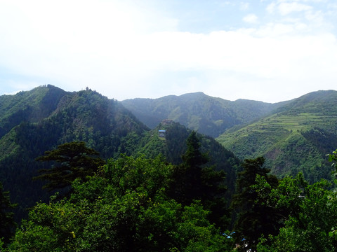 山顶风景