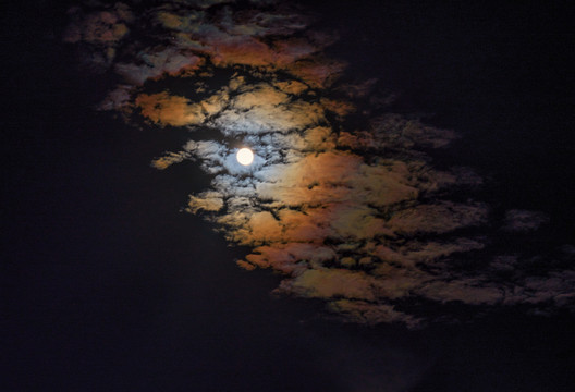 云中的月亮