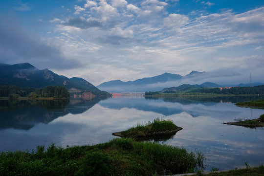 桓仁浑江风光