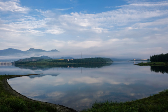 桓仁浑江风光