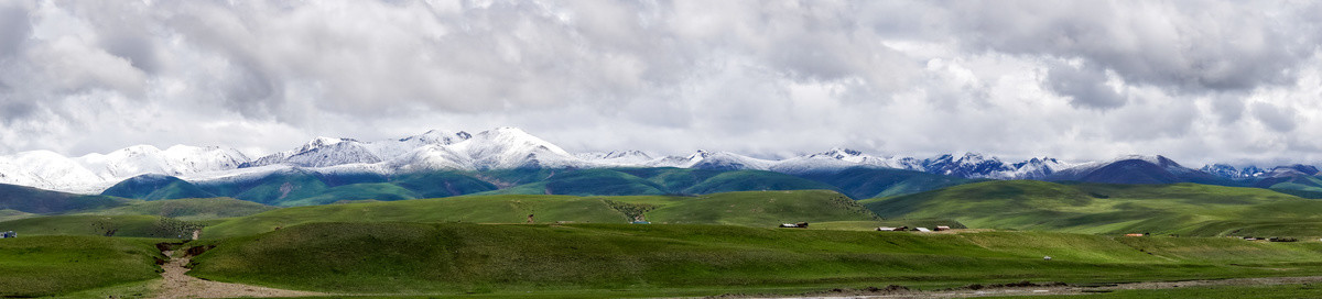 中国青藏高原雪山自然风光