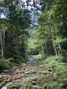 青山溪水