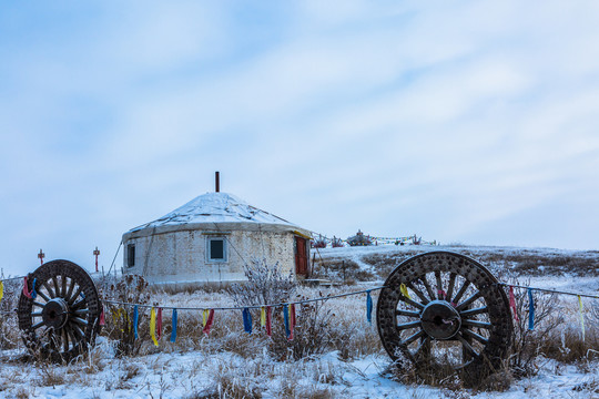 蒙古包车轮