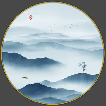 山水画
