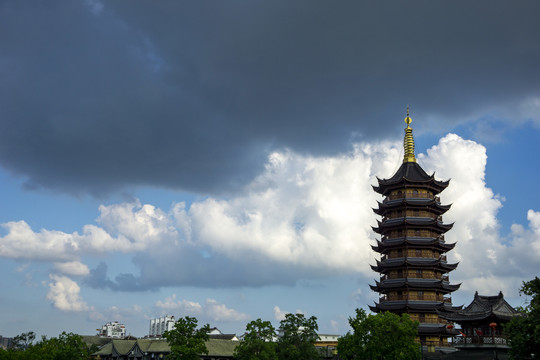 江苏省淮安市里运河文化长廊风景