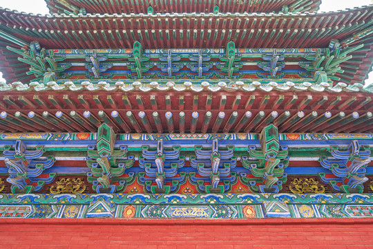 中式古建筑斗拱