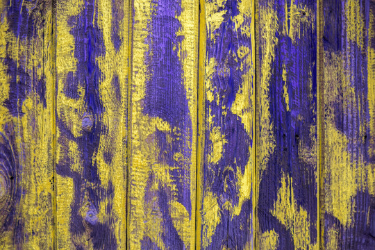彩色油漆木地板背景
