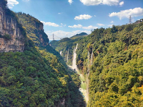 马岭河峡谷