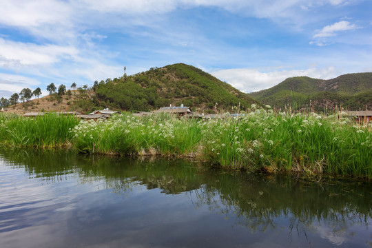 凉山风光一四川盐源泸沽湖