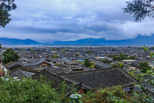 丽江古城风光