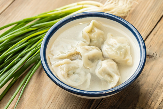 中国传统美食水饺