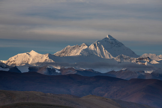 世界最高峰珠穆朗玛峰