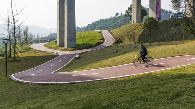 宾南溪区休闲步道骑行道