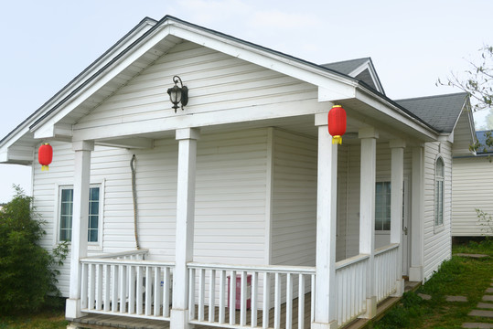 四川成都蔚然花海欧式别墅小屋