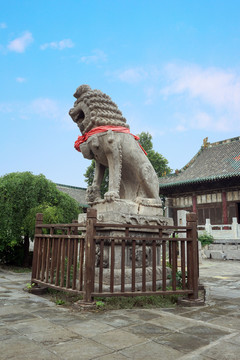 清代石狮子