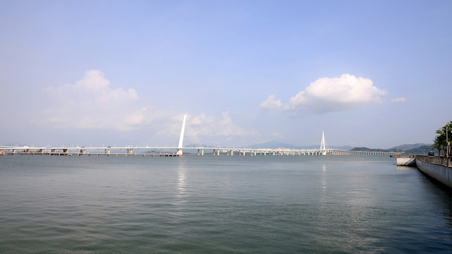 深圳湾海景风光