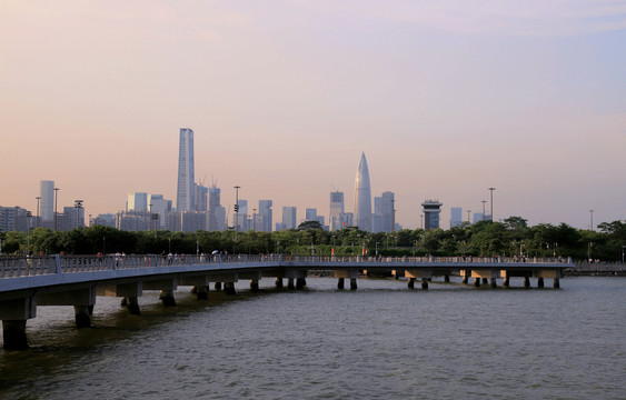 深圳湾观海栈道