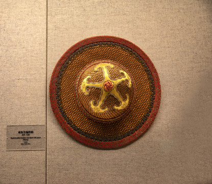 藏族竹编纱帽