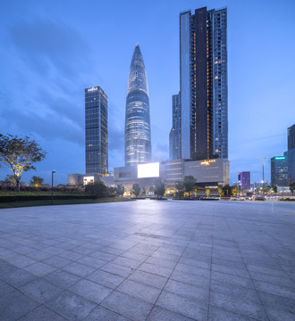 深圳湾万象城夜景