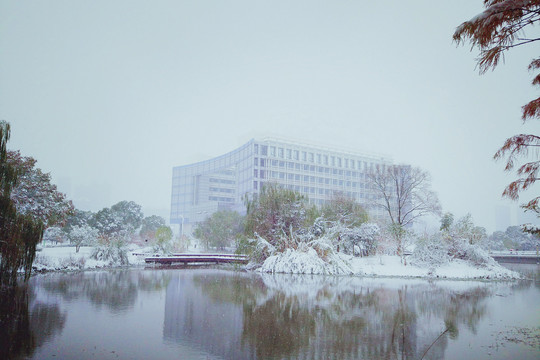 图书馆远景