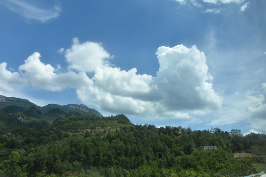 天空草原风光