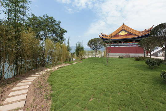 云南绥江金山寺