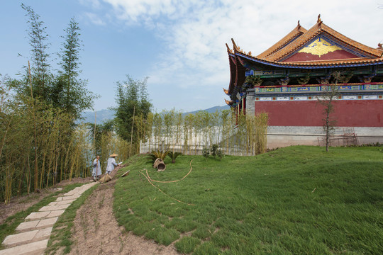 云南绥江金山寺