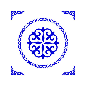 新疆哈萨克族花纹