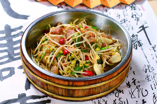 大盆豆芽