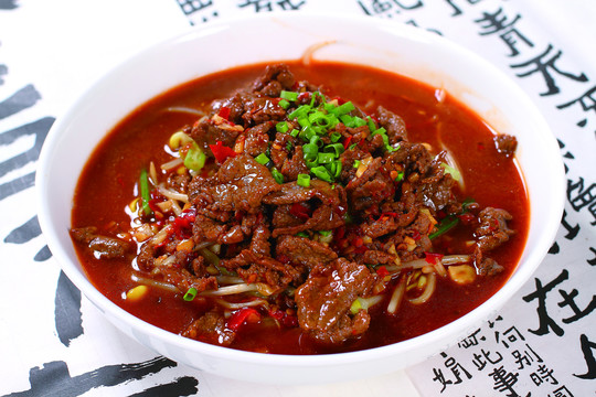 水煮牛肉