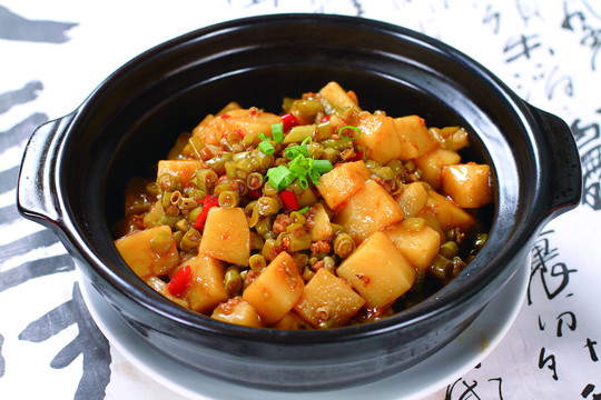 酸菜米豆腐