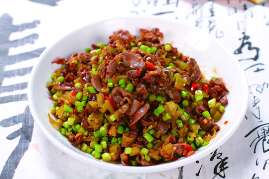 酸辣鸡杂