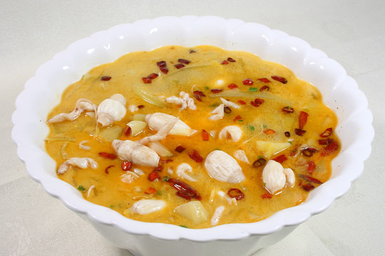 酸汤鱼杂