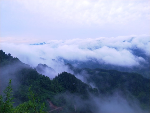 山间云雾
