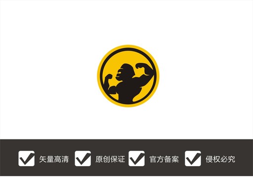 猩猩健身logo