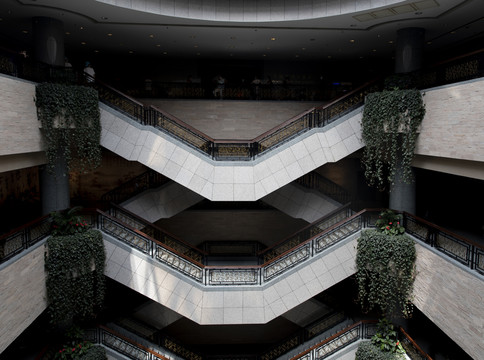 上海博物馆楼梯
