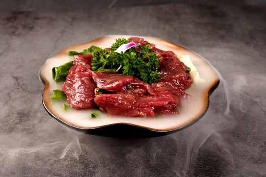刀切牛肉