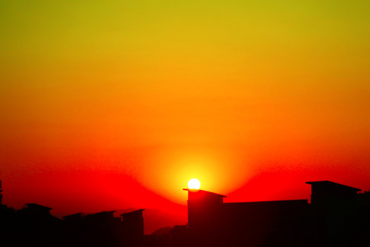 夕阳