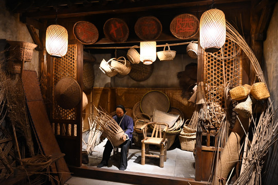老上海竹器店