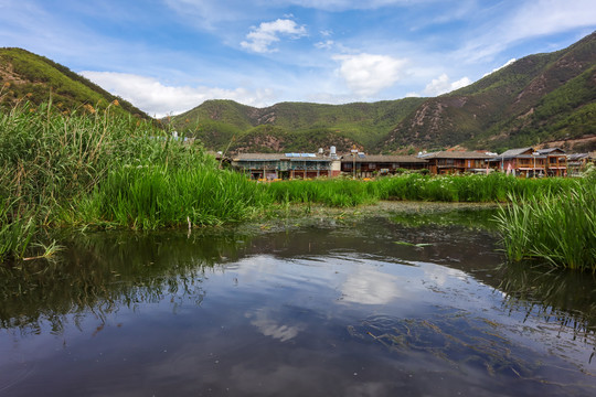 凉山风光一四川盐源泸沽湖