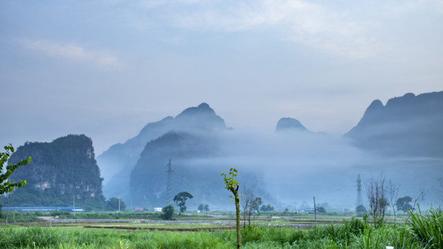 雾景