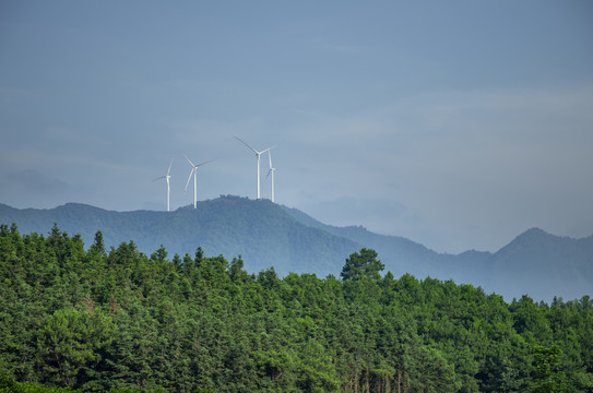 高山风力发电场