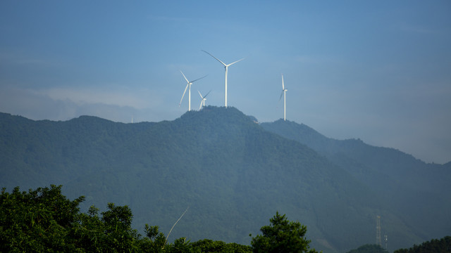 高山风力发电场